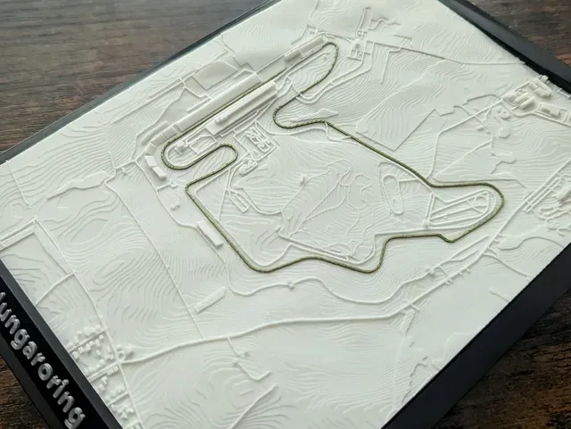 Hungaroring 3D Miniature (Multicolor) — Фото 7 из 13