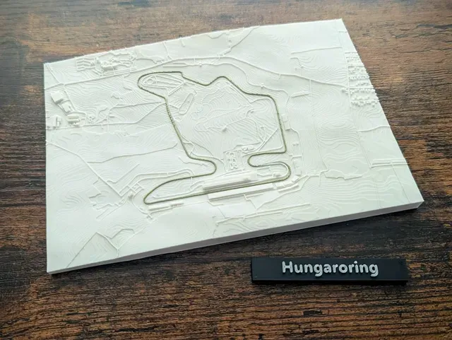 Hungaroring 3D Miniature (Multicolor) — Фото 9 из 13