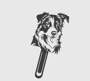 BookMark Dog Border Collie Puppy Cute Kawaii