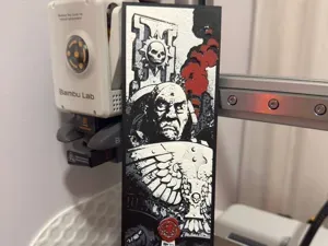 Inquisitor Ordo Malleus WH40K - HueForge bookmark