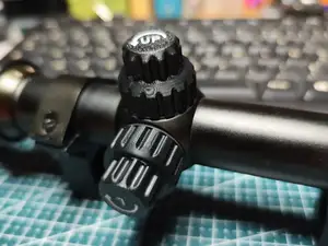 boutton reglage lunette de visée V2