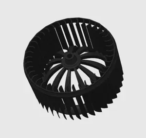 Car heater blower fan Volkswagen T5