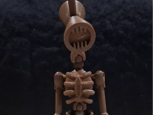 Siren head posable figure