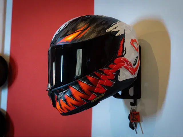 Helmet Holder Helmhalter