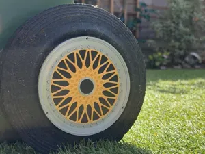 UK Wheelie Bin BBS style alloy wheel covers