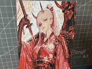 4x8 Hueforge of samurai Zero Two