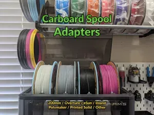 Cardboard Spool Adapter for Bambu AMS