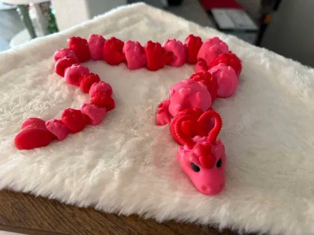 Valentine's Day Love Dragon Flexi — Image 5 of 8
