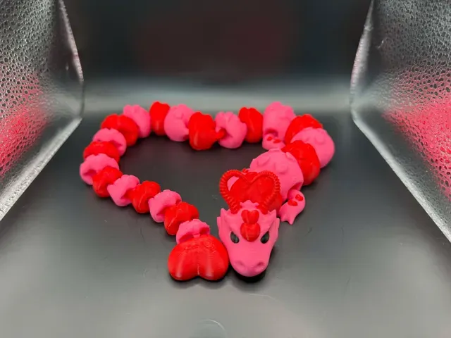 Valentine's Day Love Dragon Flexi — Image 2 of 8