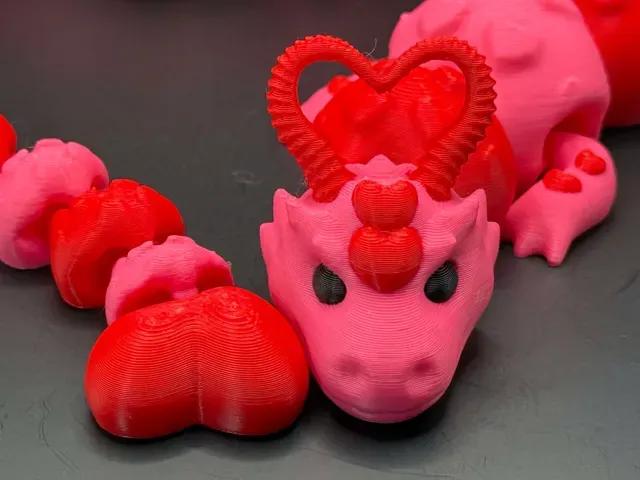 Valentine's Day Love Dragon Flexi — Image 6 of 8