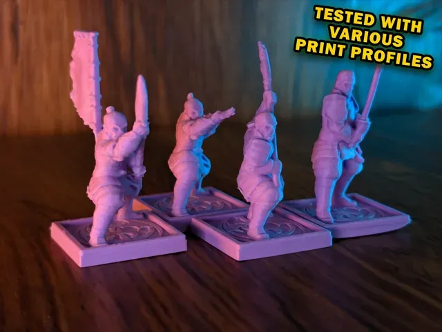 Samurai 4 Pack - Supportless 28mm Minis — Фото 6 из 7