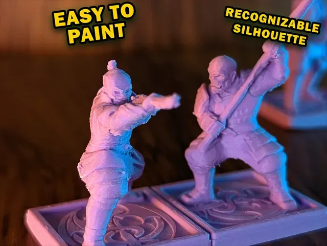 Samurai 4 Pack - Supportless 28mm Minis — Фото 4 из 7
