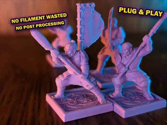 Samurai 4 Pack - Supportless 28mm Minis — Фото 2 из 7
