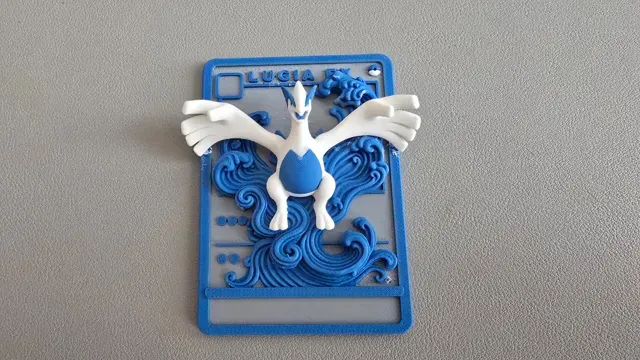 3D Lugia TCG Sammelkarte — Image 3 of 5