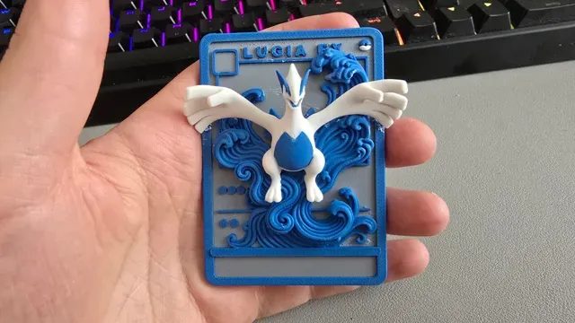 3D Lugia TCG Sammelkarte — Image 4 of 5