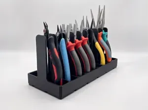 9‑Pliers Desk Gridfinity Plier Rack - XC1 Fast
