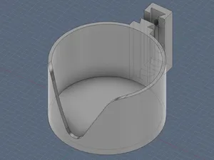Desk cup holder