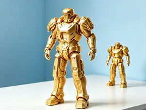 和平精英地铁逃生金色动力机甲皮肤星铸壁垒