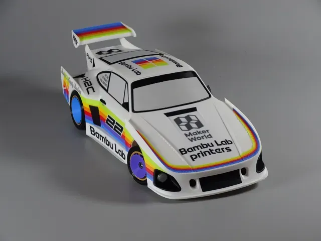 RC 1/12 Bambu Lab Racer Porsche 935 (GT-RC) — Image 17 of 17
