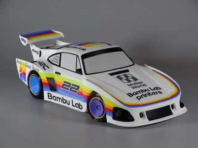 RC 1/12 Bambu Lab Racer Porsche 935 (GT-RC) — Image 7 of 17