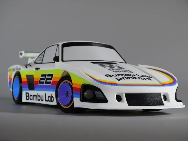 RC 1/12 Bambu Lab Racer Porsche 935 (GT-RC) — Image 3 of 17