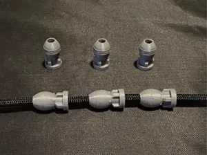 Fallout Mini Nuke Paracord Bead