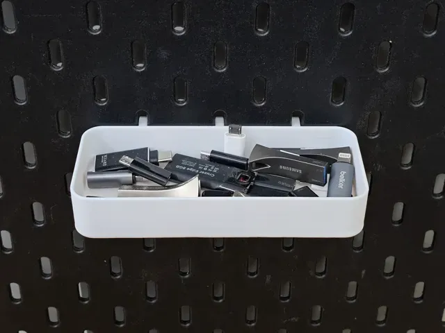 IKEA Skadis Container D60 H25 — Фото 3 из 5