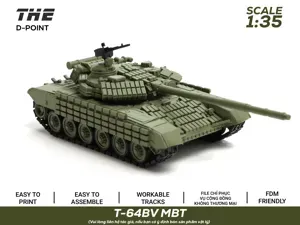 T-64BV Ukrainian MBT |1:35 Scale | Workable Tracks