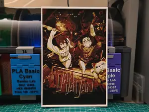 Dan Da Dan Anime Poster - Hueforge Art