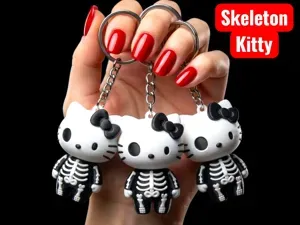 Skeleton Kitty