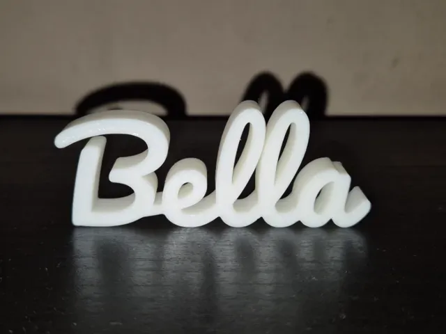 Bella Name Sign Display Decor