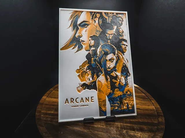 Arcane (Series Poster - HueForge) — Фото 2 из 2