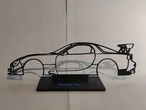 Silhouette Mazda RX-7