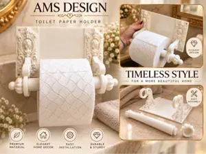 Victorian Toilet Paper Holder –Wall Mounted Design
