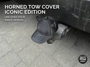 Horned Tow Ball Cover - Iconic Hat Edition