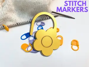 Flower Stitch Markers