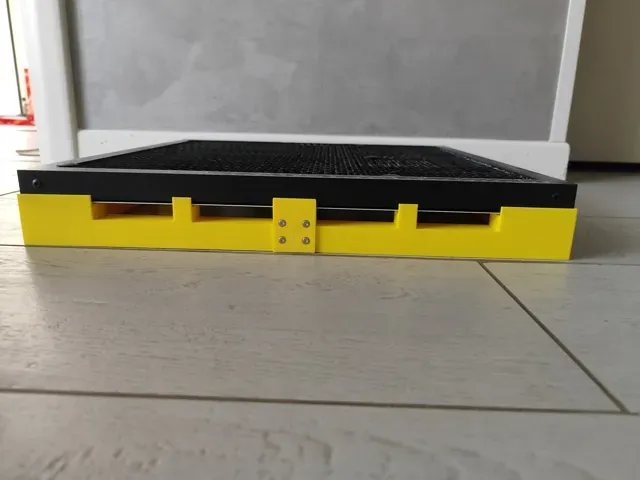 Supporto rialzo 34mm nido d'ape per Laser 44x44cm — Image 6 of 10