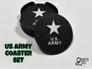 U.S. Army Coaster Set