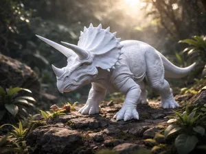 Triceratops – kompakte Dinosaurierfigur