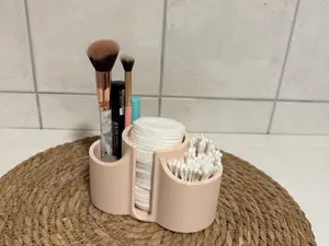 Washing Pads & Q-Tip Holder – Bathroom Organizer