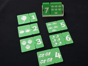 Match It! Numbers 1–10 Puzzle