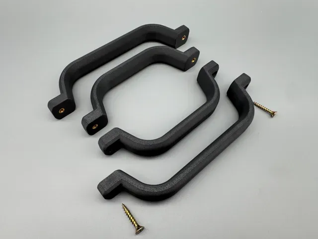 Griff 128 + 160 mm für Schraube oder M4 Insert