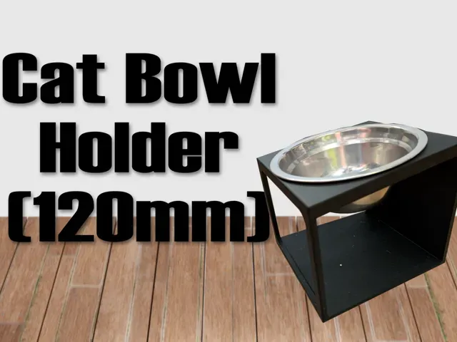 Cat Bowl Holder (120mm Hole) — Фото 2 из 5