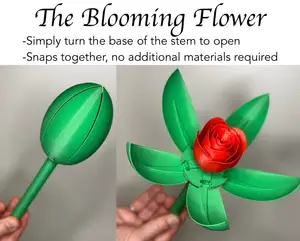 The Blooming Flower - Snaps together!