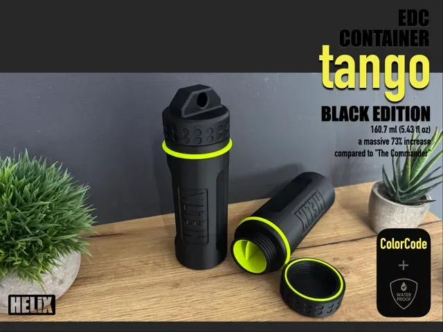 EDC CONTAINER Tango (Black Edition) — Фото 9 из 10