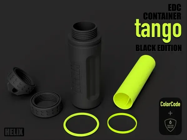 EDC CONTAINER Tango (Black Edition)
