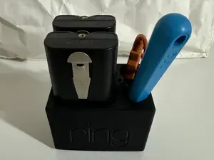Ring Dual Battery Dock with Screwdriver