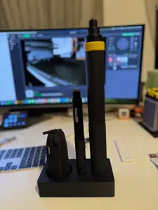 Stand for Insta 360 x4 and selfie sticks