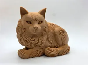 Mythic Cat Sculpture
