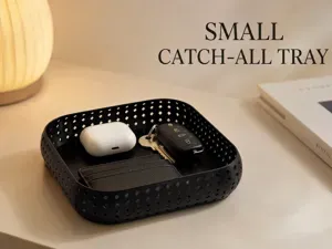 Small Catch-All Tray – Desk & Entryway Organizer